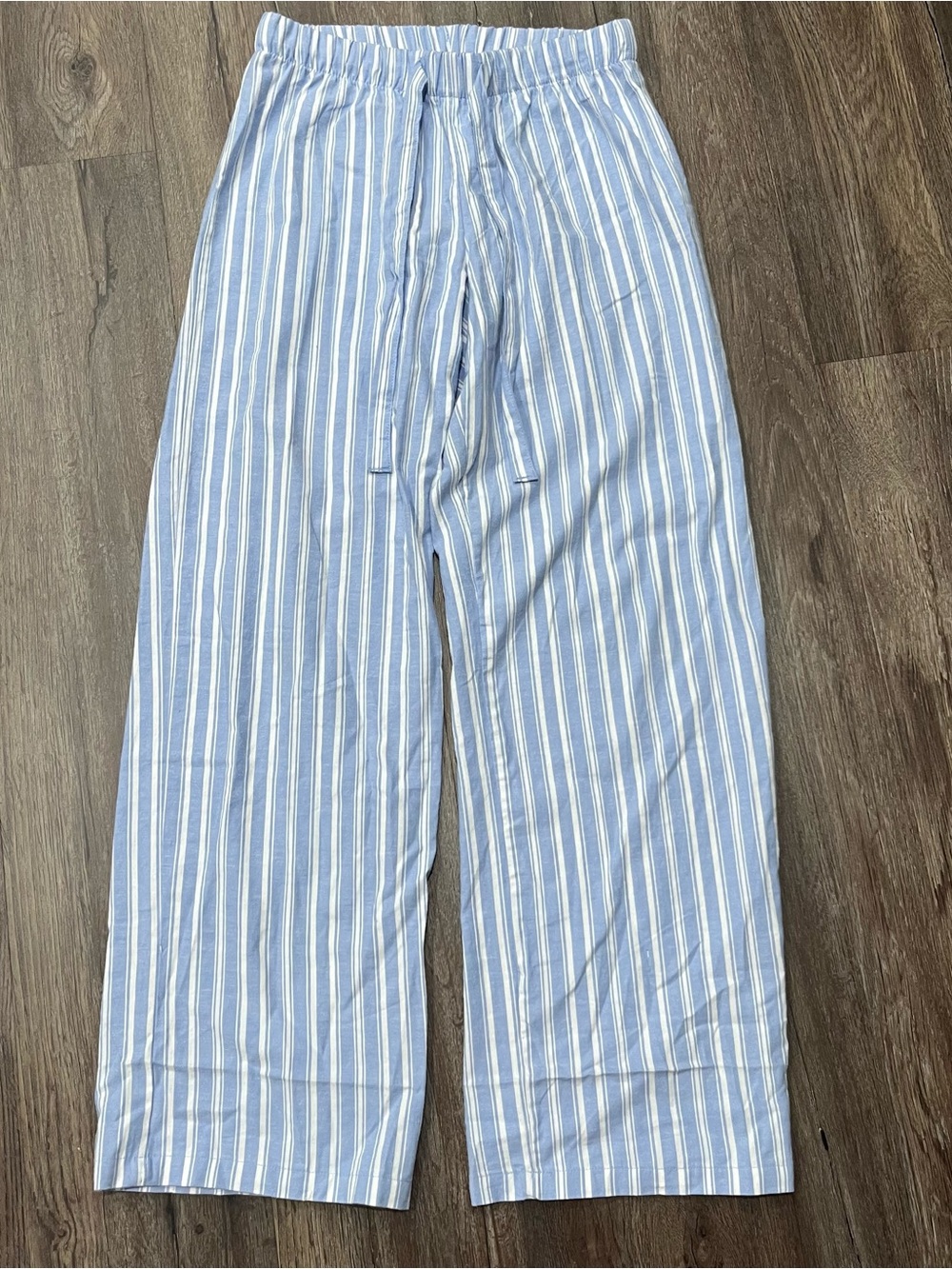 H&M Flannel Pajama Pants Blue and White